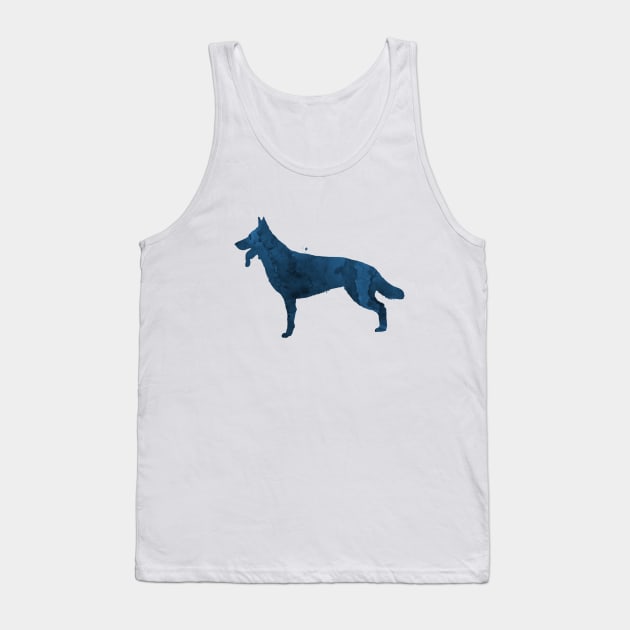 German Shepherd Dog Tank Top by TheJollyMarten